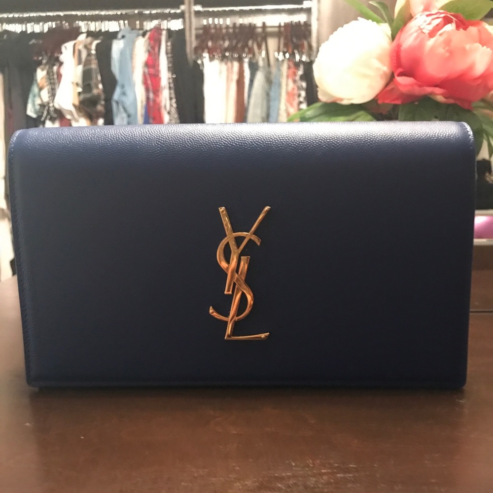 Saint Laurent Blue Cluth